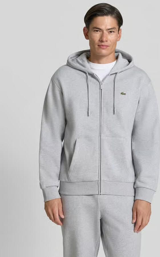 Lacoste Regular fit sweatjack van katoenmix - Foto 3