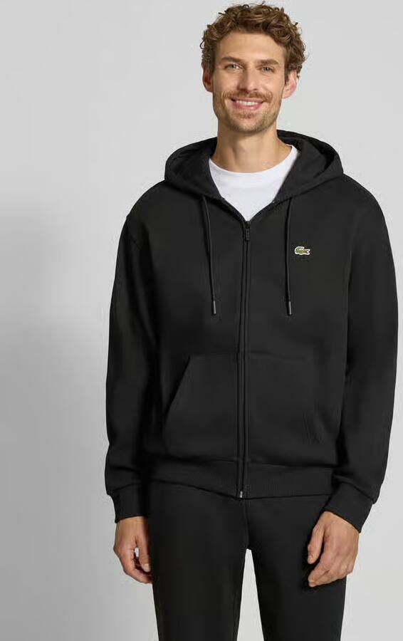 Lacoste Regular fit sweatjack van katoenmix - Foto 3