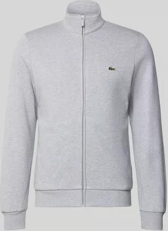 Lacoste Regular fit sweatjack van katoenmix