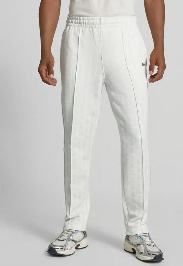 Lacoste regular fit sweatpants met katoen - Foto 3