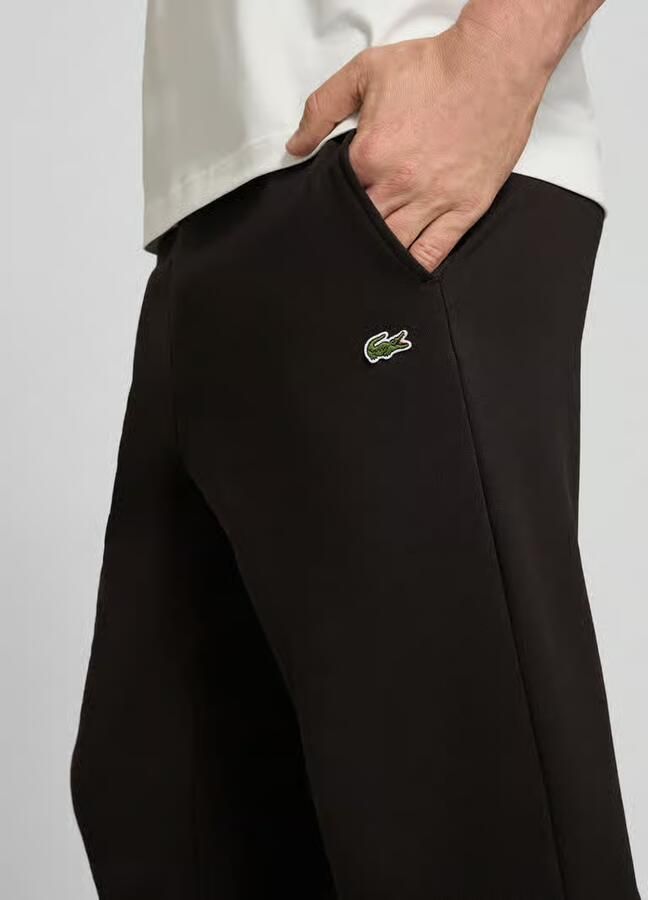 Lacoste regular fit sweatpants van katoenmix