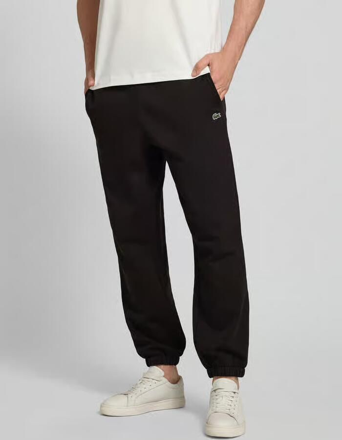 Lacoste regular fit sweatpants van katoenmix - Foto 3