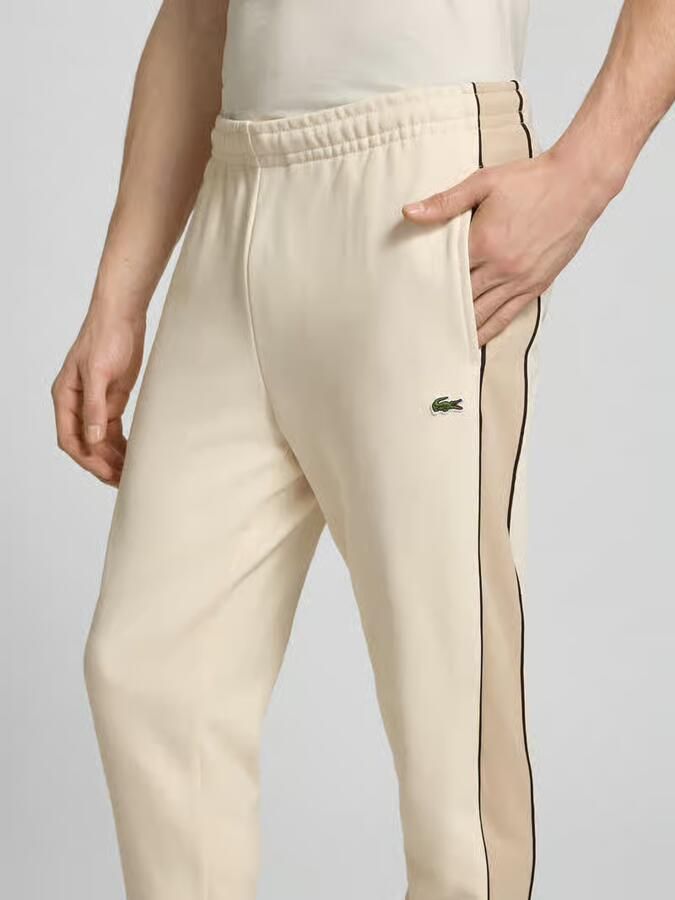 Lacoste regular fit sweatpants van puur katoen