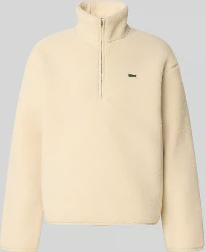 Lacoste Regular fit sweatshirt met schipperskraag