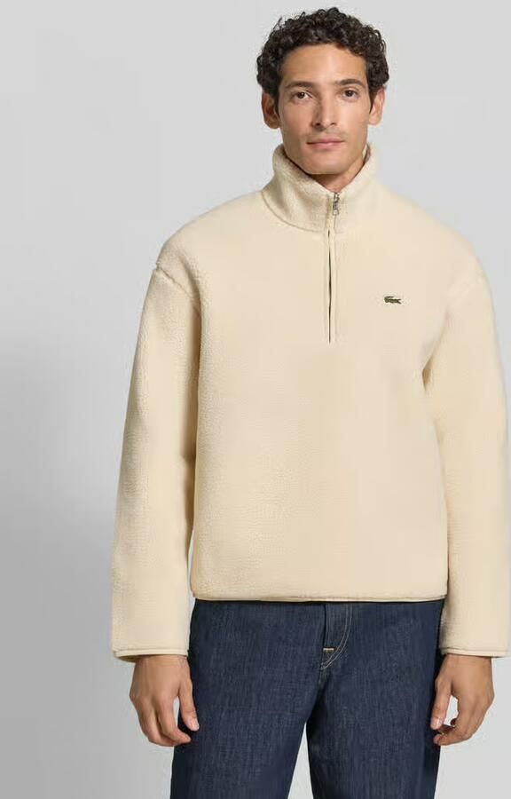 Lacoste Regular fit sweatshirt met schipperskraag - Foto 2