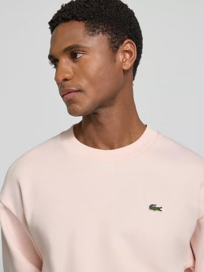 Lacoste regular fit sweatshirt van katoenmix