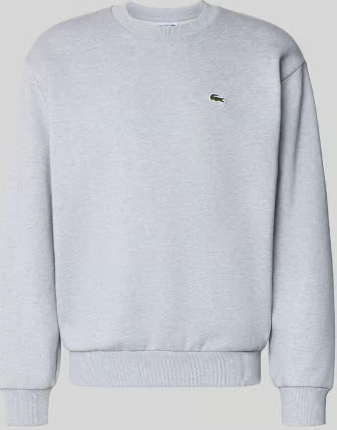 Lacoste regular fit sweatshirt van katoenmix