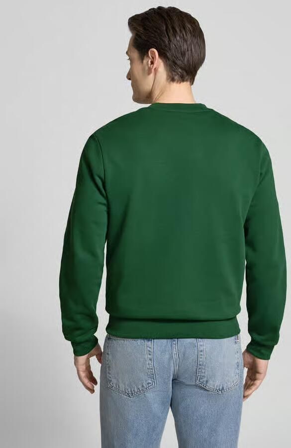 LACOSTE Heren Truien & Vesten Classic Fit Brushed Fleece Sweatshirt Groen - Foto 15