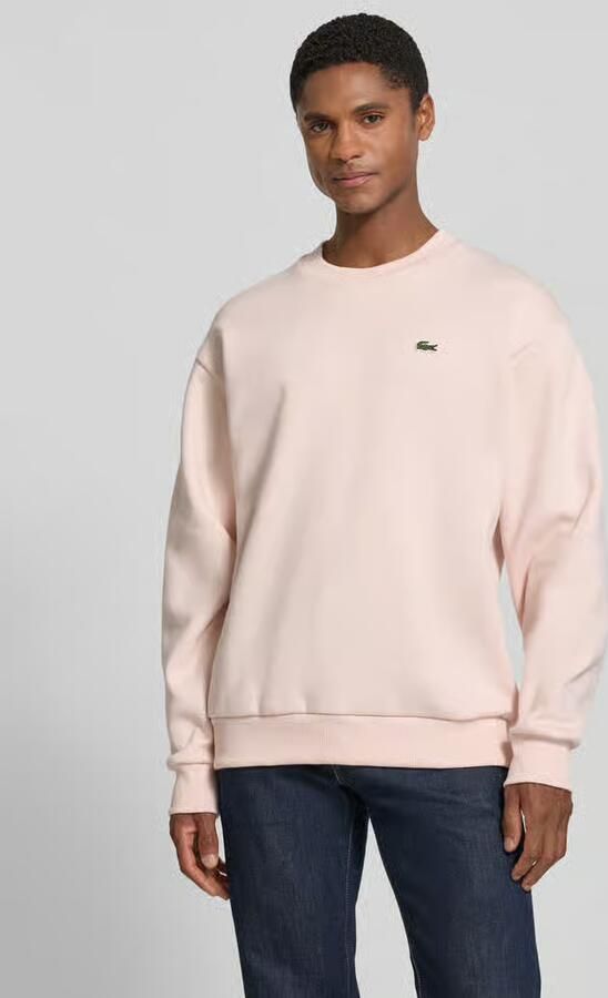 Lacoste regular fit sweatshirt van katoenmix - Foto 3
