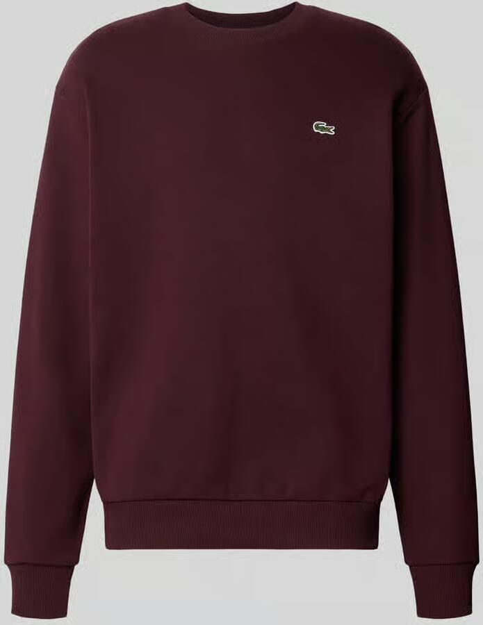 Lacoste Regular fit sweatshirt van katoenmix