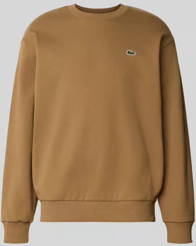 Lacoste klassiek fit sweatshirt van katoenmix