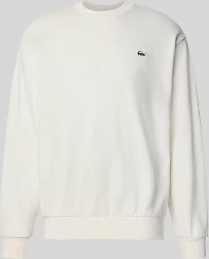 Lacoste klassiek fit sweatshirt van katoenmix
