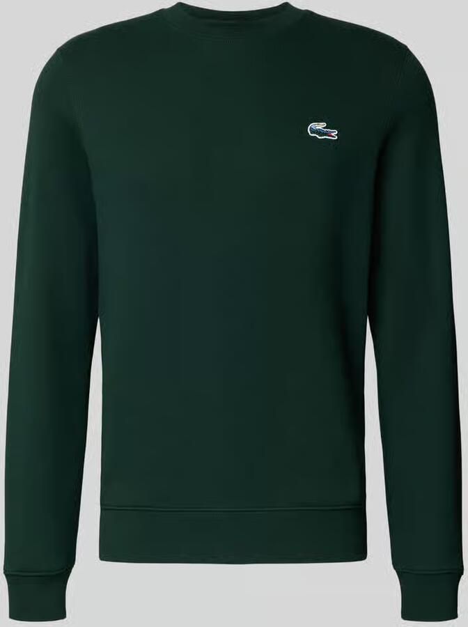 Lacoste Regular fit sweatshirt van puur katoen