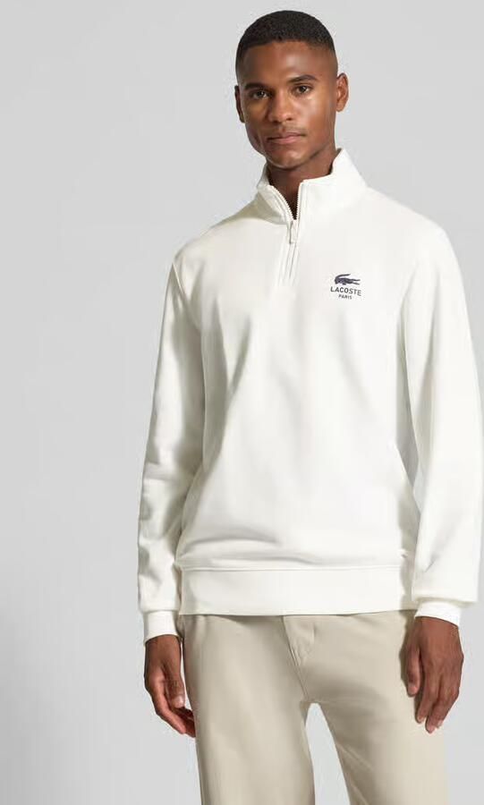 Lacoste Regular fit sweatshirt van puur katoen model 'HERITAGE' - Foto 2