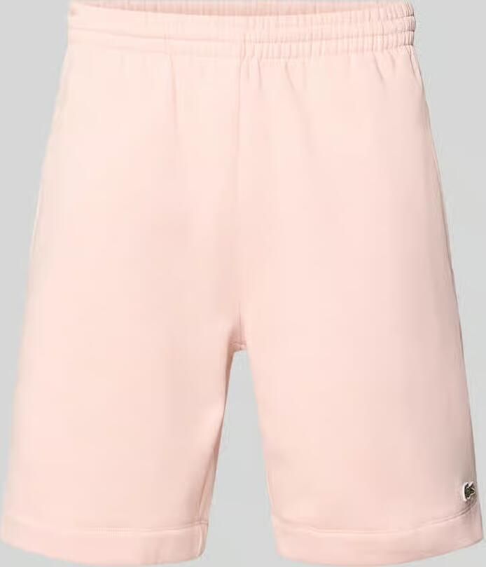 Lacoste Regular fit sweatshort van katoenmix - Foto 2