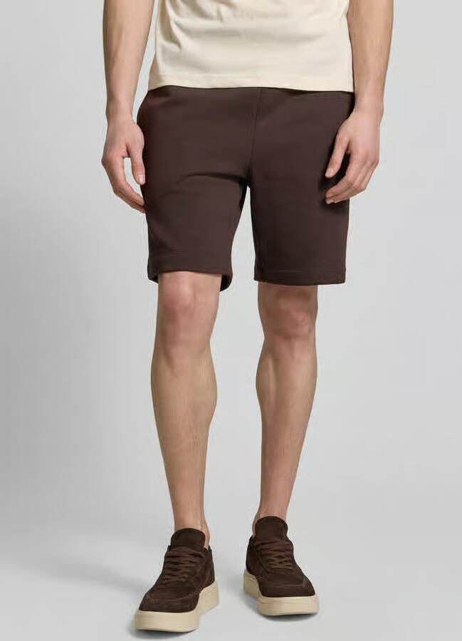 Lacoste Regular fit sweatshort van katoenmix - Foto 4