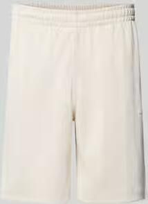 Lacoste Regular fit sweatshorts met monogram-logoprint
