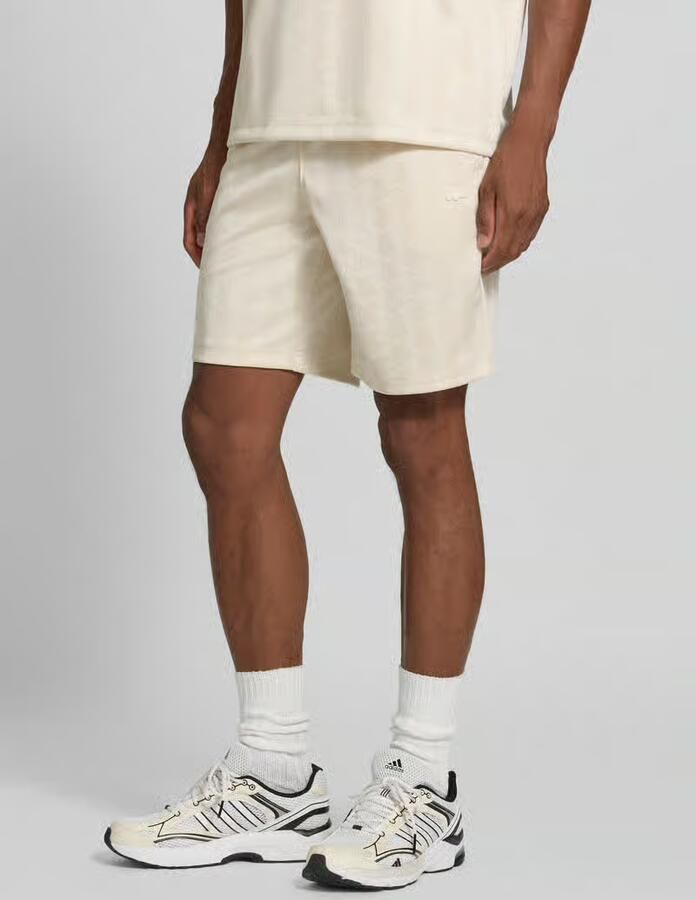 Lacoste Regular fit sweatshorts met monogram-logoprint - Foto 2