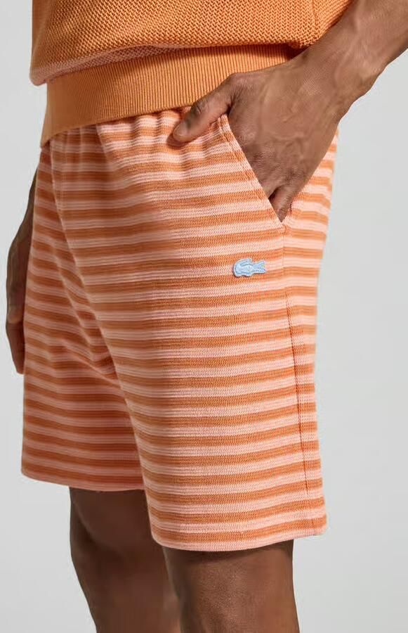 Lacoste regular fit sweatshorts van katoenmix