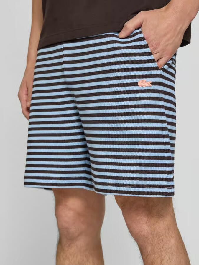 Lacoste regular fit sweatshorts van katoenmix