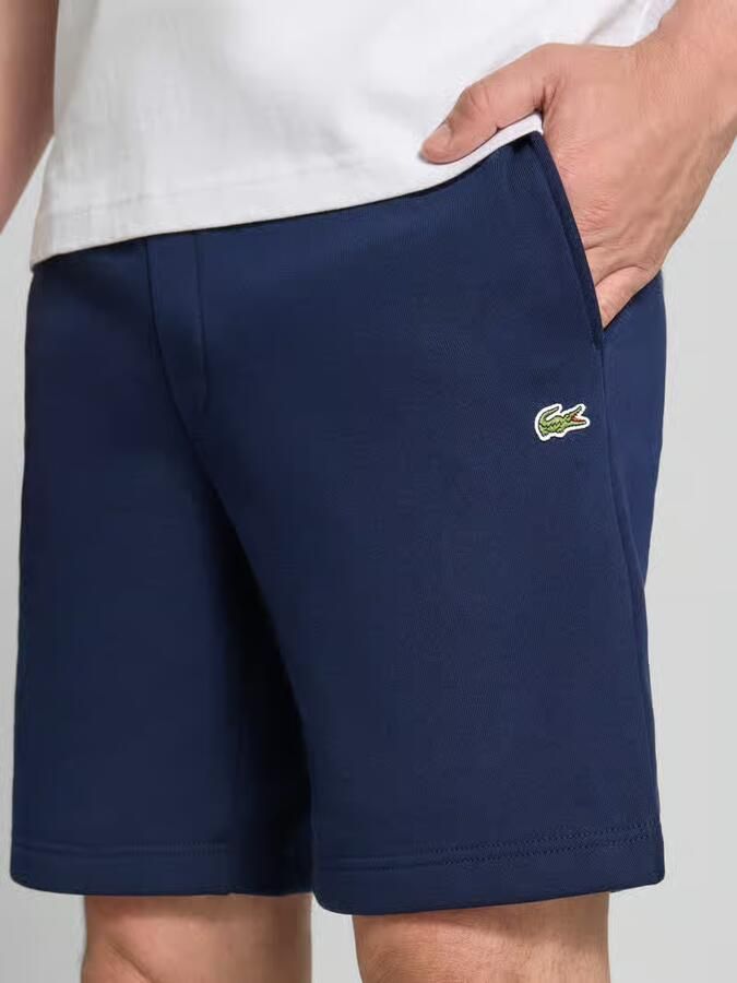Lacoste regular fit sweatshorts van katoenmix