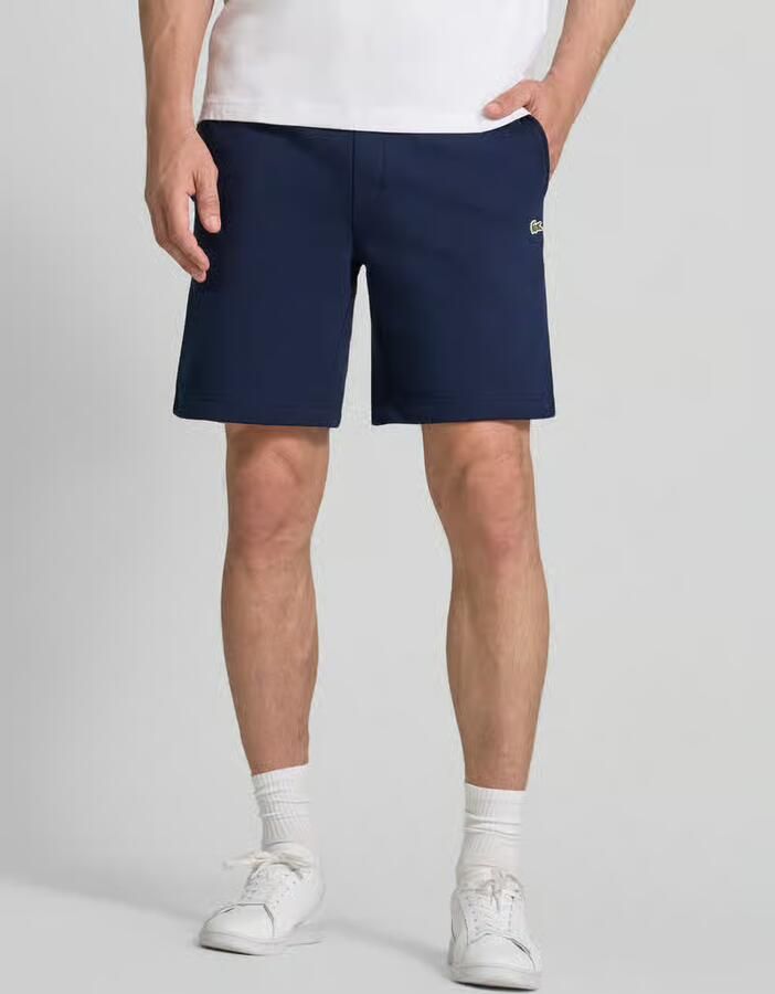 Lacoste regular fit sweatshorts van katoenmix - Foto 3