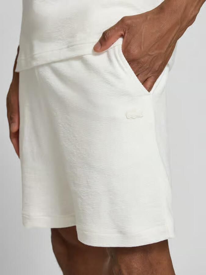 Lacoste regular fit sweatshorts van puur katoen - Foto 2