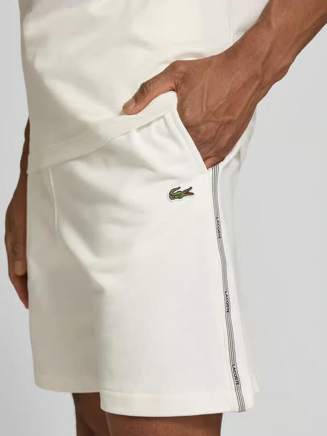 Lacoste regular fit sweatshorts van puur katoen