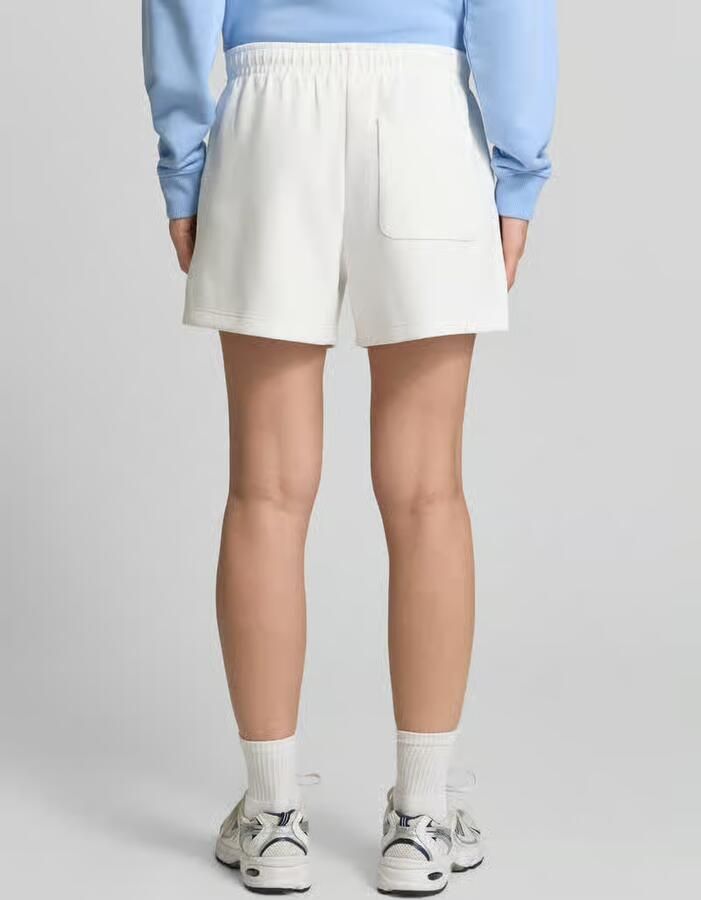 Lacoste relaxed regular waist casual short ecru - Foto 4
