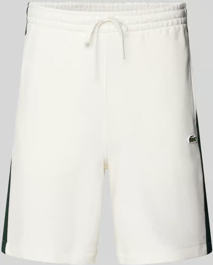 Lacoste Regular fit sweatshorts van puur katoen