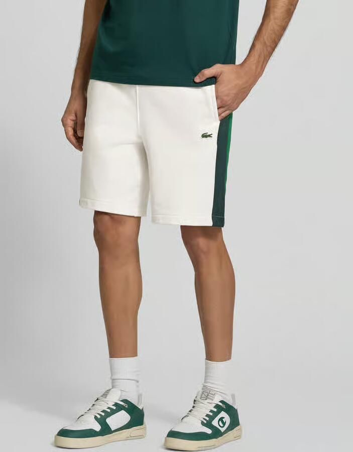 Lacoste Regular fit sweatshorts van puur katoen - Foto 2