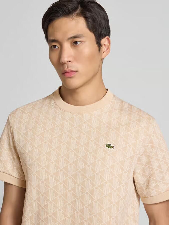 Lacoste Regular fit T-shirt met katoen - Foto 2