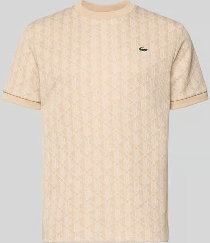 Lacoste Regular fit T-shirt met katoen