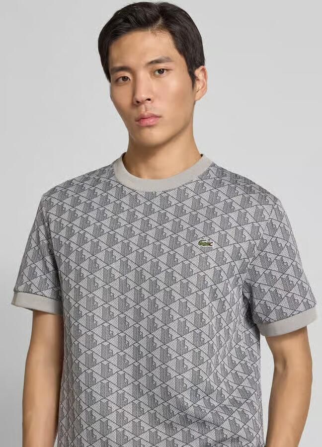 Lacoste Regular fit T-shirt met katoen - Foto 2