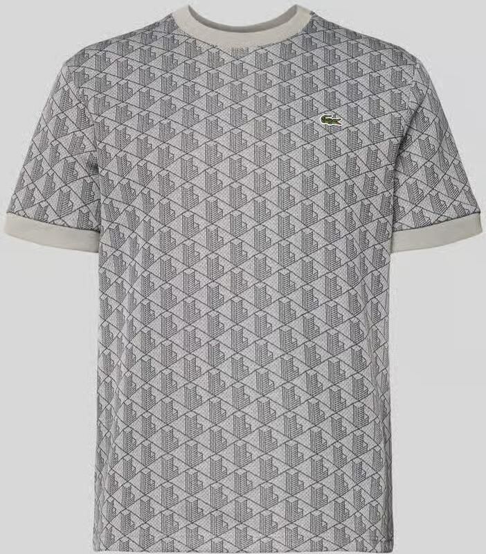 Lacoste Regular fit T-shirt met katoen