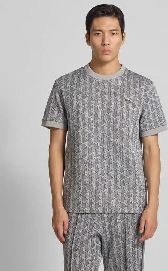 Lacoste Regular fit T-shirt met katoen - Foto 4