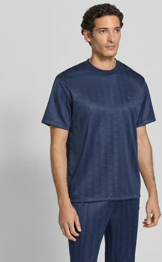 Lacoste klassiek fit t-shirt met monogramprint - Foto 3