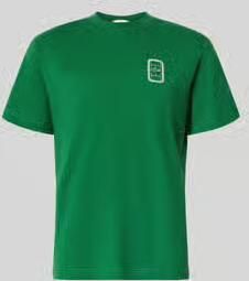 Lacoste regular fit T-shirt van 100% katoen model 'CN Tenniscourt Backprint'