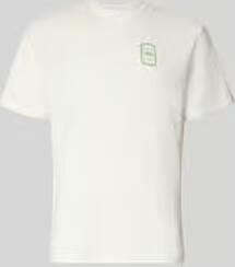 Lacoste regular fit T-shirt van 100% katoen model 'CN Tenniscourt Backprint'