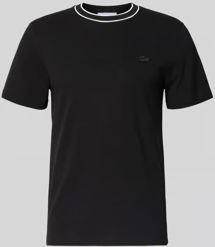Lacoste Regular fit T-shirt van katoenmix