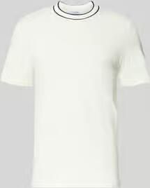 Lacoste regular fit T-shirt van katoenmix model 'CREATOR' - Foto 4