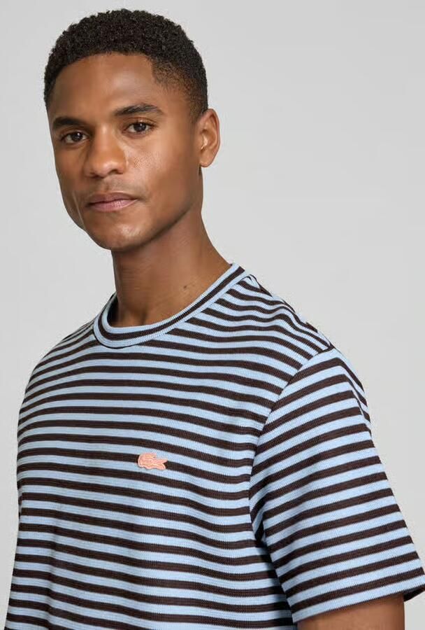 Lacoste regular fit T-shirt van katoenmix