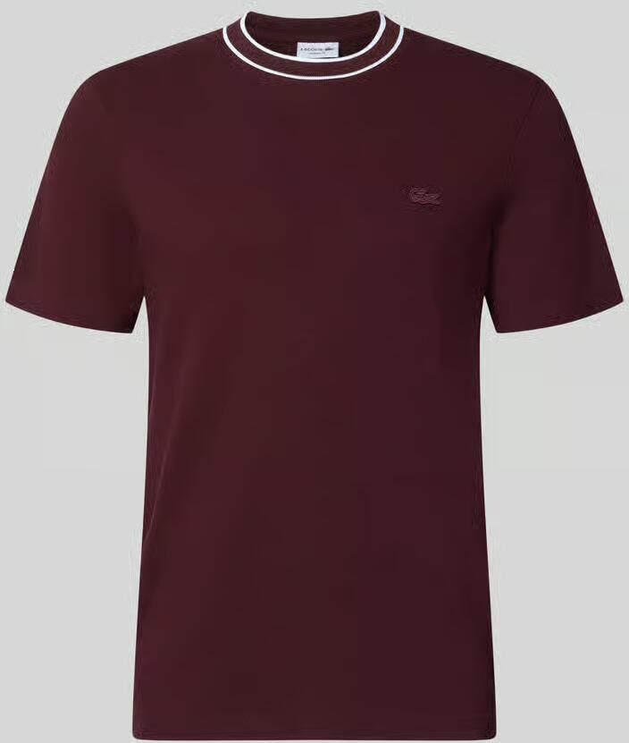 Lacoste Regular fit t-shirt van katoenmix ' - Foto 2