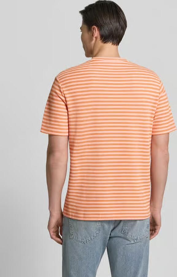 Lacoste regular fit T-shirt van katoenmix