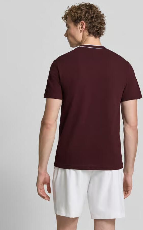 Lacoste Regular fit t-shirt van katoenmix ' - Foto 2