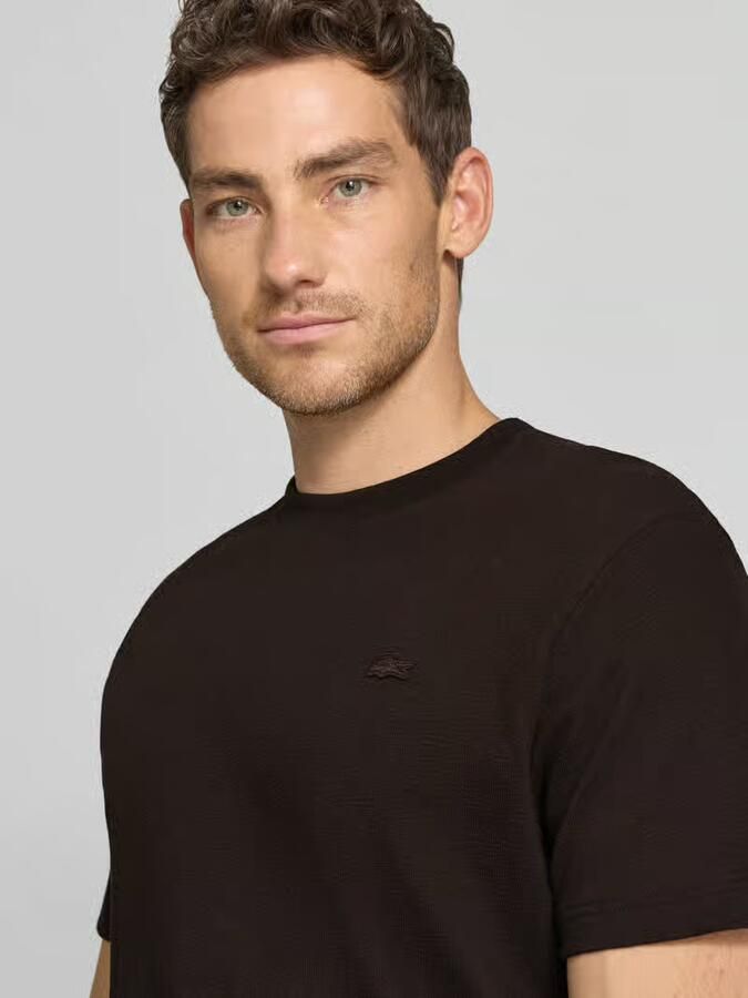 Lacoste regular fit T-shirt van puur katoen