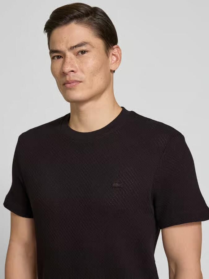Lacoste regular fit T-shirt van puur katoen