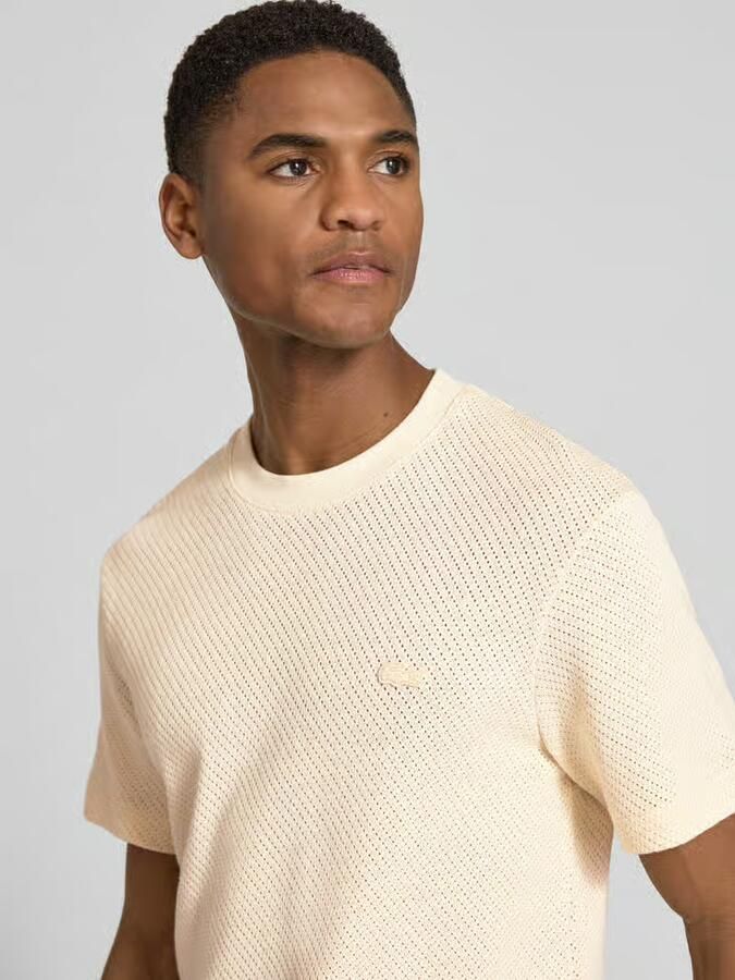 Lacoste regular fit T-shirt van puur katoen
