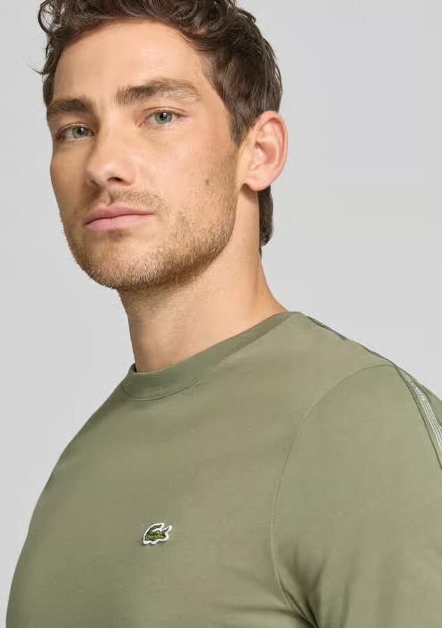 Lacoste regular fit T-shirt van puur katoen