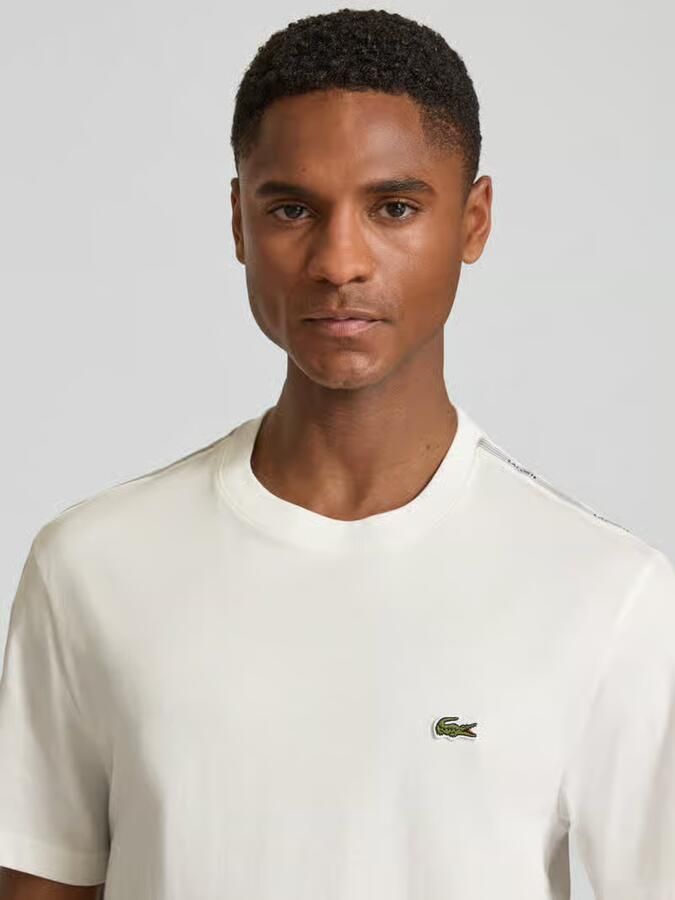 Lacoste regular fit T-shirt van puur katoen